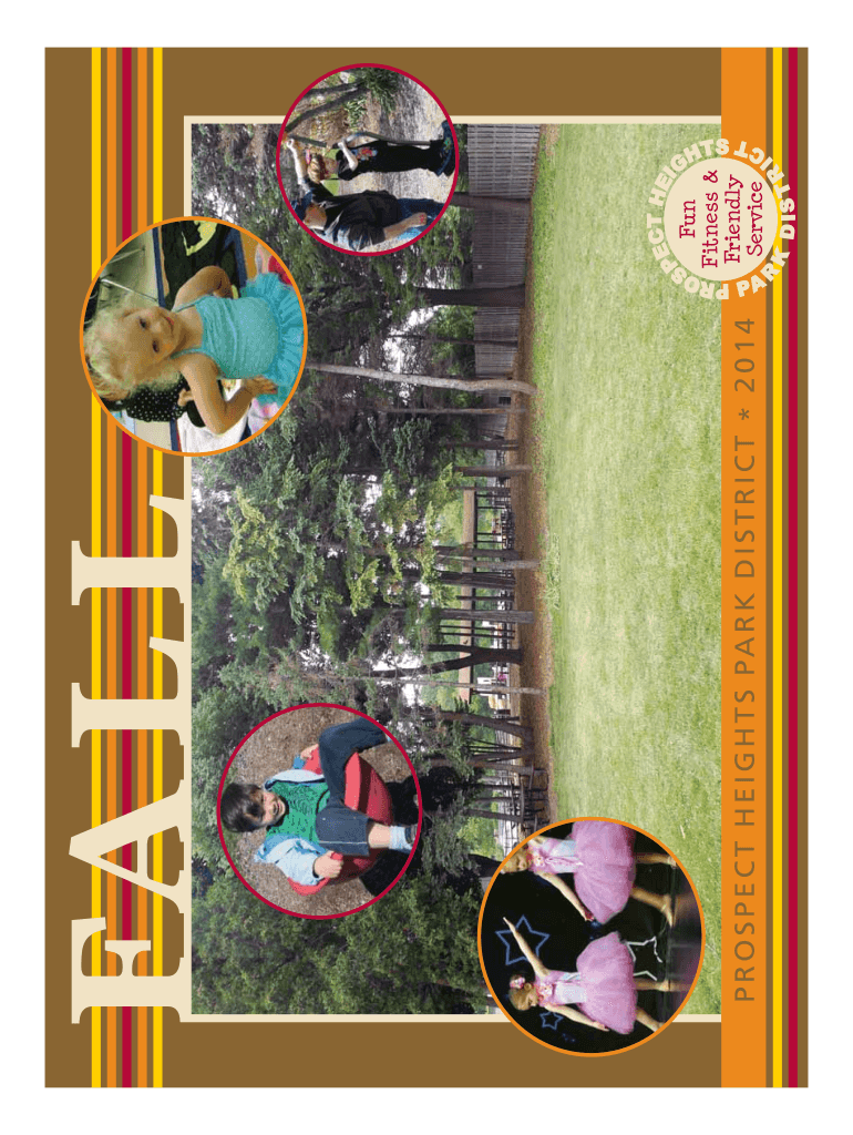 Fillable Online phparkdist Previous Prospect Heights Park District