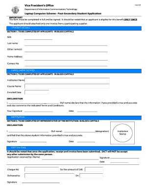 Laptop Computer Scheme Application