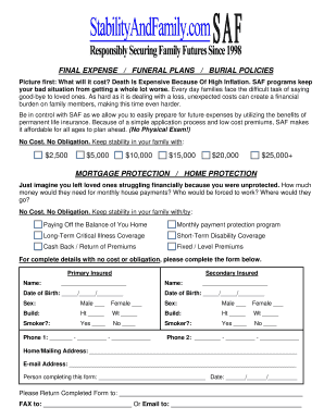 how to plan a funeral and burial fill out online download