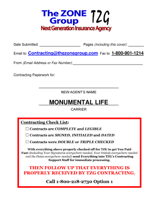 Insurance Agent Appointment Agreement