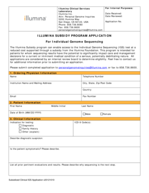 Illumina Alternative Form Log Drawing Template