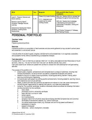 Personal Portfolio Template