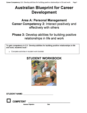 Australian Career Competency 2.3 Workbook
