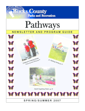 Bucks County Parks and Recreation Program Guide
