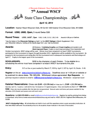 Discharge summary sample for maternity - Flyer - Wisconsin Scholastic Chess Federation - wisconsinscholasticchess