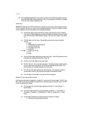 IRS Tax Form DLN and EFT Number Guide