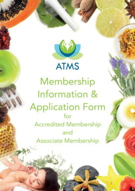 Australian Traditional-Medicine Society Membership Application Form