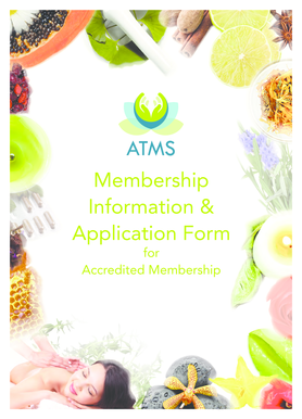 Australian Traditional Medicine Society Accredited Membership Application Form