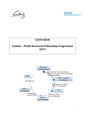 Leibniz DAAD Research FellowshipProgramme