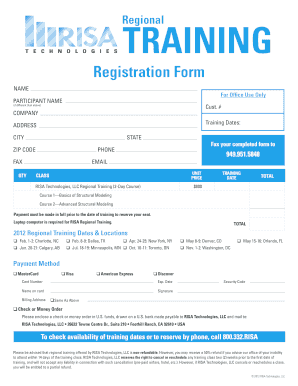 risa online registration