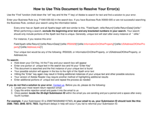 IRS Form 1040 Error Resolution Guide