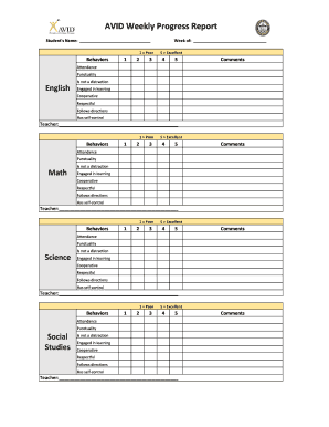 Weekly Progress Report AVID.xlsx - montgomeryschoolsmd