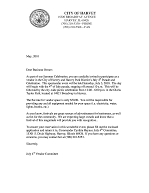 Collection letter - 15320 BROADWAY AVENUE - cityofharvey