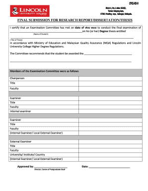 Performance appraisal format in excel - FINAL SUBMISSION FOR RESEARCH... - postgraduate lincoln edu