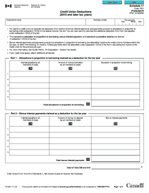 Mental status exam example - Credit Union Deductions (2015 and later tax years)