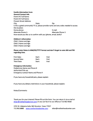 Form preview