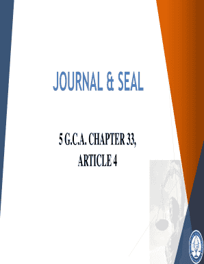 what is a notary journal? - The Attorney General of Guam