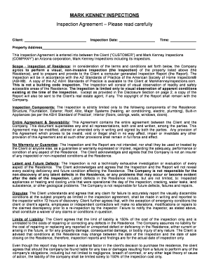 of into bcnf example decomposition PDFfiller Online  Fillable KENNEY Print  INSPECTIONS Email Fax MARK
