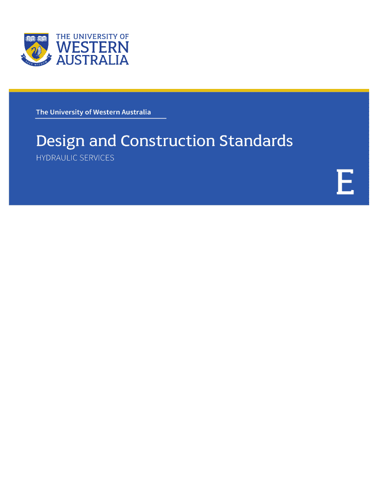 Fillable Online cm uwa edu E UWA Design and Construction Services