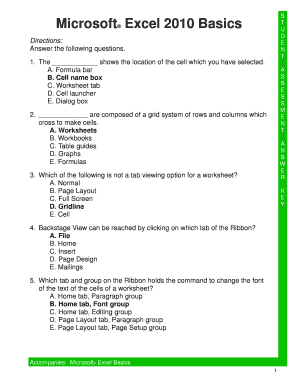 Assessment Answer Key - polson k12 mt