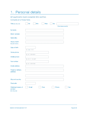 Form preview