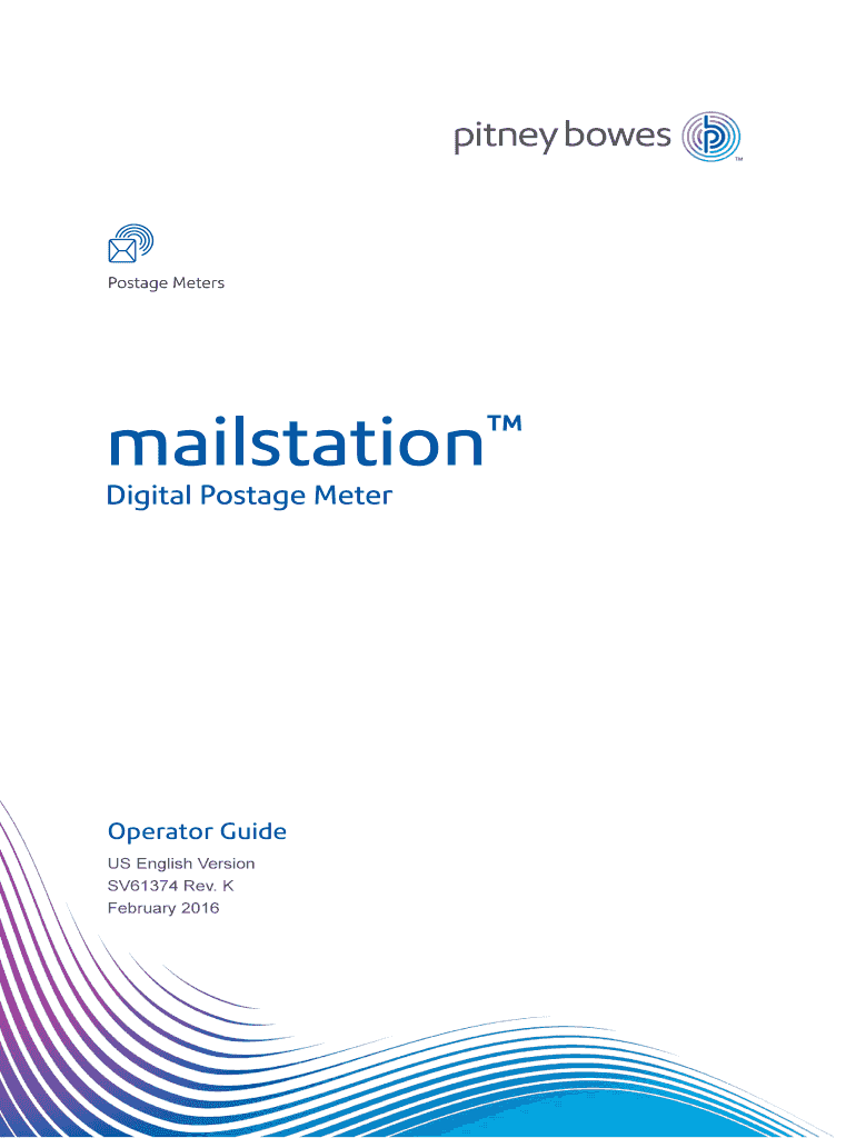 Fillable Online Postage Meters Fax Email Print pdfFiller