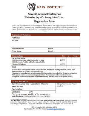 Carbon copy work orders - paper registration form - Napa Institute - napa-institute