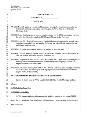 2 3 4 AN ORDINANCE requiring periodic building - City of Seattle - seattle