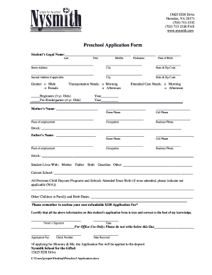 Form preview