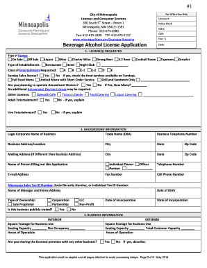 Planning a community event template - On Sale 3.2 Beer - City of Minneapolis