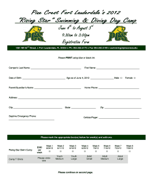 Rising Star Rising Star Rising Star Swimming ... - TeamUnify