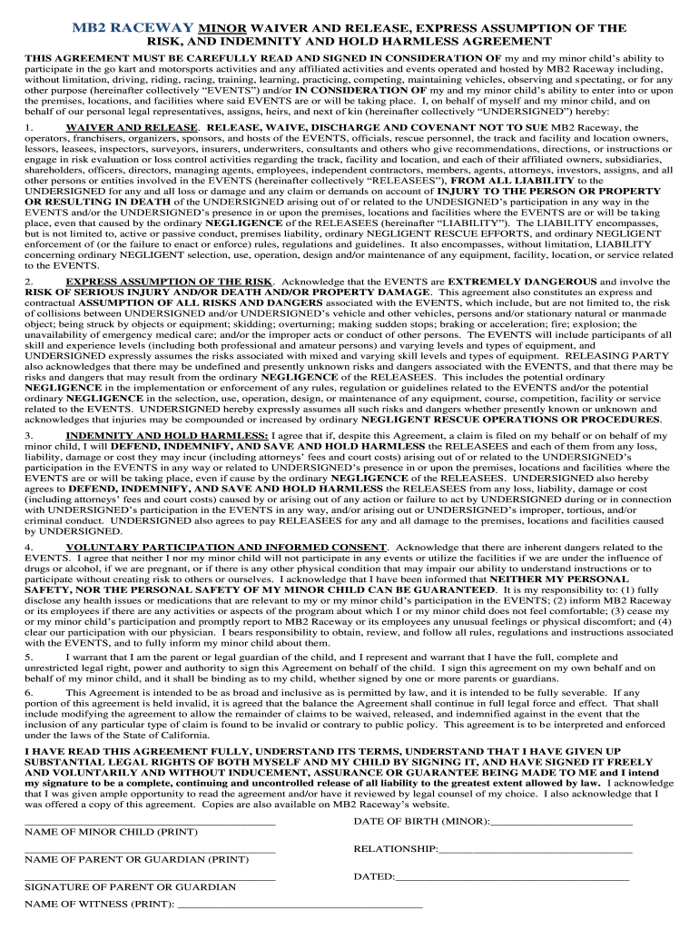 mb2 waiver Preview on Page 1