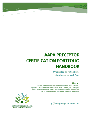 CERTIFICATION PORTFOLIO