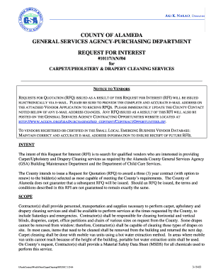 Request for Proposal/Quotation - Alameda County - acgov