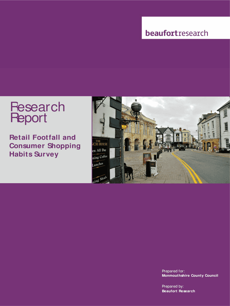 Fillable Online monmouthshire gov Research Research Proposal Research Proposal Fax Email Print