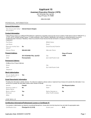Form preview