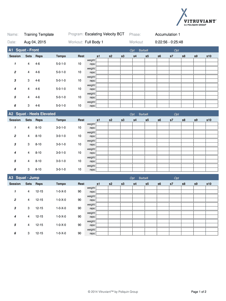 charles poliquin workout pdf Preview on Page 1
