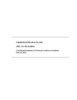 Fillable Online CHARLES SCHWAB &amp; CO Fax Email Print - pdfFiller
