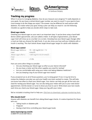 blood sugar log chart printable
