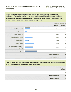 Preston Public Exhibition Feedback Form June 2013 - reigate-banstead gov