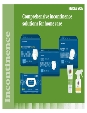 Fillable Online Comprehensive incontinence Fax Email Print - pdfFiller