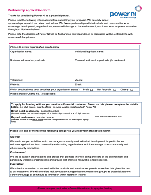 Thanks for considering Power NI as a potential partner - powerni co