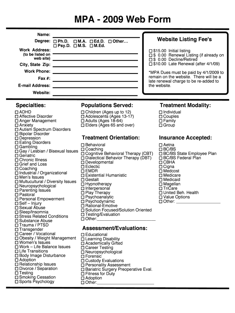 Form preview