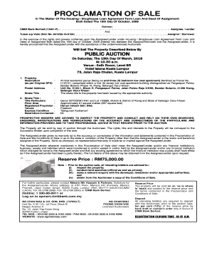 Business loan agreement template - In The Matter Of The Housing / Shophouse Loan Agreement Term Loan And Deed Of Assignment