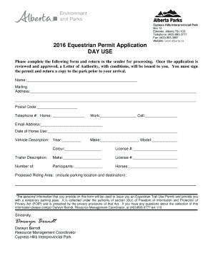 ADMINTPR0001. Tourism Parks and Recreation General Letter Template
