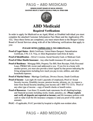 Fillable Online Medicaid Application for Aged, Blind, or Disabled Individuals Fax Email Print ...