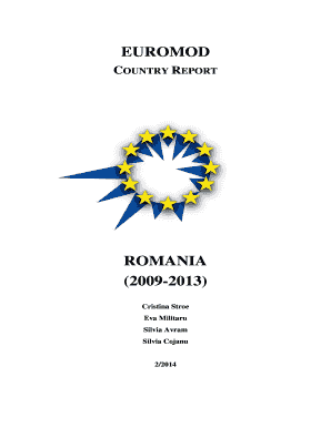 EUROMOD Country Report ROMANIA - iser sx ac