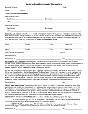 Custodial parent cooperation verification form georgia - the Medical/Waiver FORM - Tierra Linda Middle School - tierralindaschool