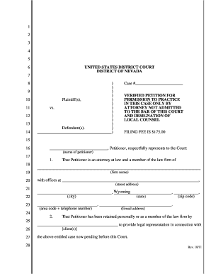 pleading paper template