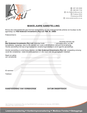 makelaarsaanstelling